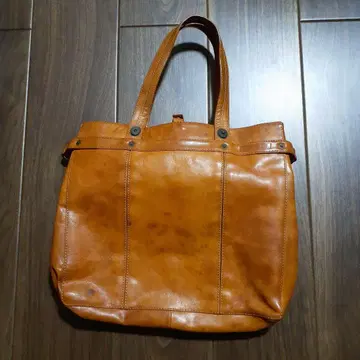 UNISON DEPT 가죽 토트백 브라운