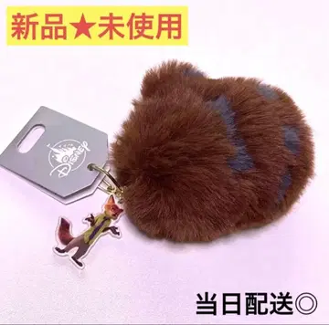 디즈니 주토피아 닉 오테테 테 봉제 인형 키체인 Disney