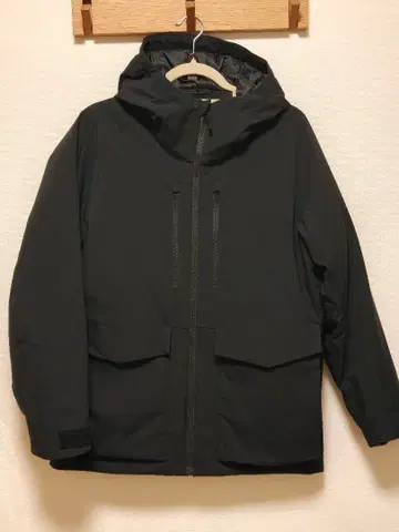 하이브리드 다운 파카 (3D 컷) 블랙