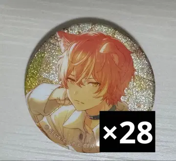 시노노메 아키토 프로세카 글리터 캔뱃지 38C 28개