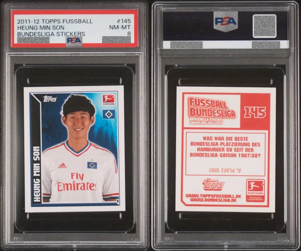 새상품(미사용)] 손흥민 루키카드 PSA8 팝니다. | 브랜드 중고거래 플랫폼, 번개장터