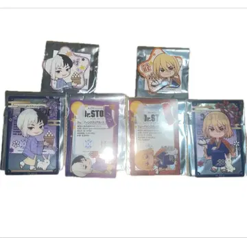 Dr.STONE 류스이 오츠키미 캔뱃지 클리어 카드 브로마이드 독스트