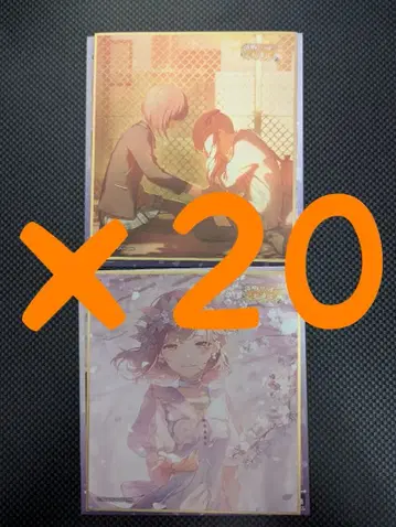 프로세카 색지 53a 시노노메 에나 특훈 전후 세트 x 20