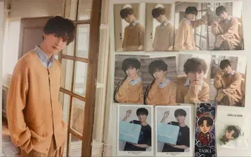 FANTASTIC 사토 타이기 포토 카드 트레이딩 카드 스티커 참 패널