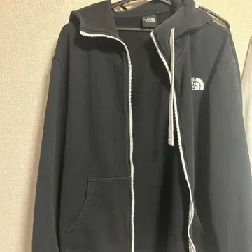 더 노스페이스 블랙 풀 집업 후드티