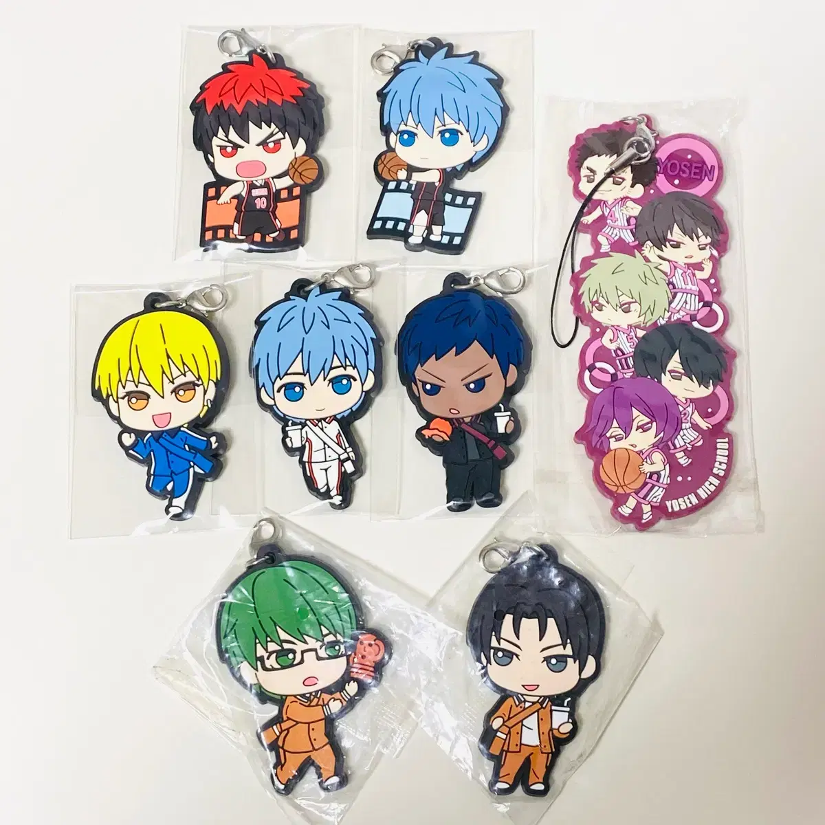 Kuroko's Basketball Murasakibara Atsushi Chibikyukyara  #피규어,#잡화,#가챠,#인형,#키홀더 on Bunjang Global Site., image size:1200x1200
