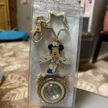 미키마우스 20주년 기념 키링 키체인