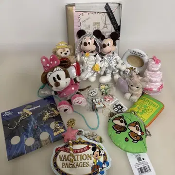 디즈니 미키 미니 봉제 인형 세트 60 사이즈