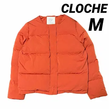 CLOCHE 노카라 다운 자켓 오렌지02 (M 상당)