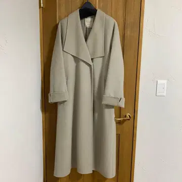 SNIDEL 베이지 롱 코트