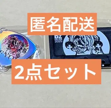 B'z FYOP 가챠 카세트 참 피크 배지