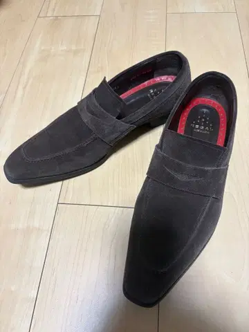 [28일까지 판매] 리갈 스웨이드 로퍼 브라운