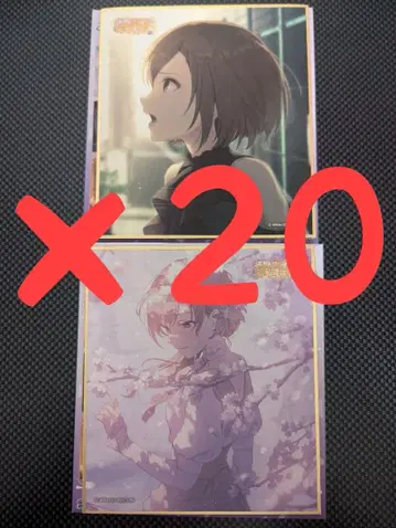 프로세카 색지 53a MEIKO 특훈 전후 세트 x 20