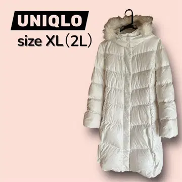 새상품급 UNIQLO 후드 퍼 다운 코트 XL 3WAY 퀼팅 사양