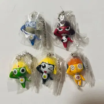 개구리 중사 케로로 마스코트 구미 5개 세트