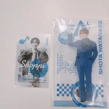 SnowMan ON 와타나베 쇼타 아크릴 스탠드 스티커 묶음 판매