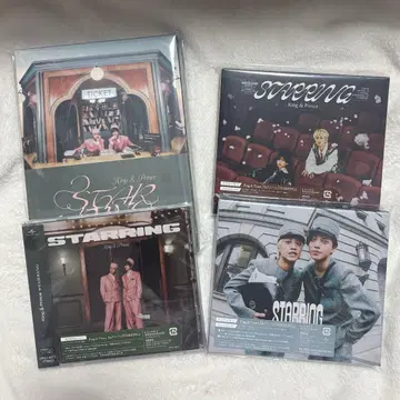 KingandPrince 킹프리 STARRING 4 형태 세트 DVD