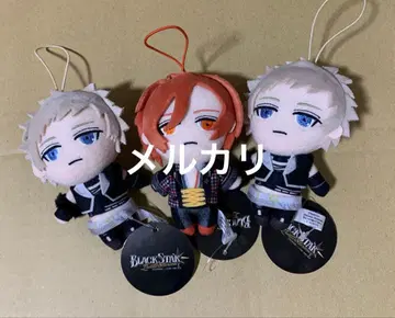 BlackStar 브라스 타 마스코트 봉제 인형 3점 마노 기이