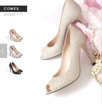 comex 펌프스 하이힐 오픈토 힐 9cm