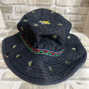 go slow caravan 라이트 캠퍼스 자수 캠퍼 햇