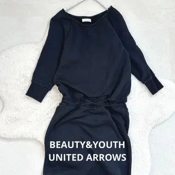 N21 BEAUTY&YOUTH 맨투맨 롱 원피스 7부 소매