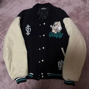 GALFY 바시티 자켓 중형견 자수 디자인