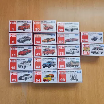 토미카 묶음 판매 17점 단종 포함