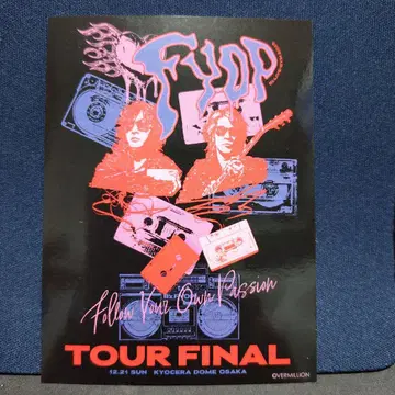 B'z FYOP 구매 스티커 TOUR FINAL