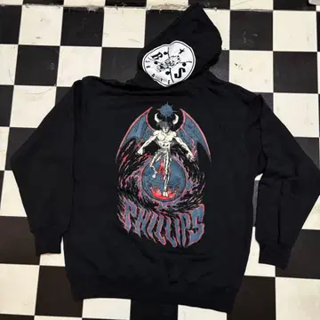 LIFE'S A BEACH BRUTAL SKATES 후드티 데빌맨