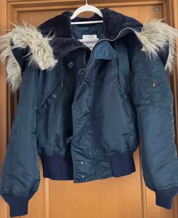 N-2B 플라이트 자켓 USA제 M 사이즈 네이비 알파