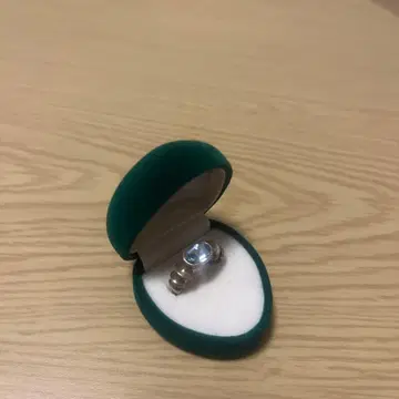 아쿠아 마린 반지