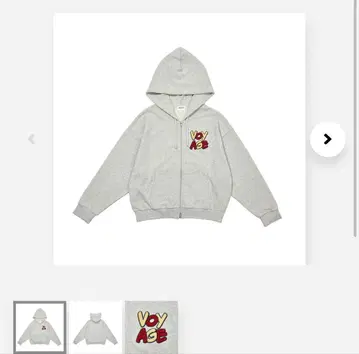 나니와단시 지퍼 후드티