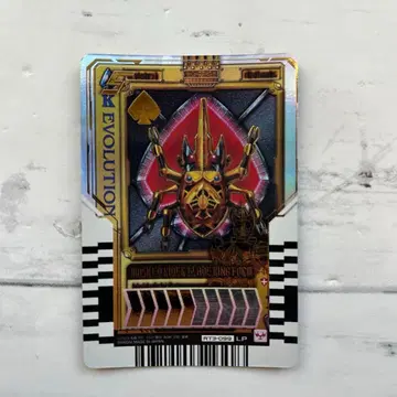 라이드 케미 트레이딩 카드 레전드 라이더 패러렐 브레이드 킹 폼 LP