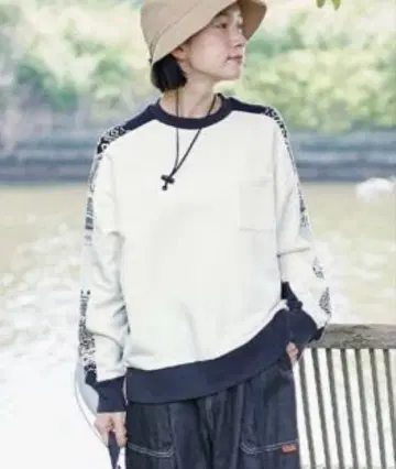 써니클라우드 짜임 무늬 트레이닝복 (여성용) M