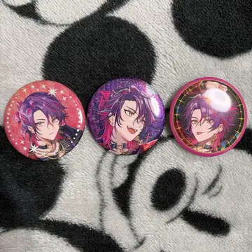 와타라이 히바리 니지산지 VOLTACTION 캔뱃지 IMPACT