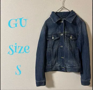 GU 데님 자켓 사이즈 S