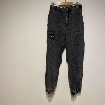 FOREVER 21 그레이 카고 팬츠 US S