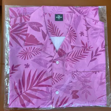 주토피아2 해피 복권 하와이안 셔츠 핑크