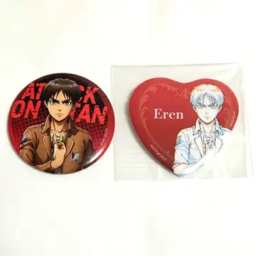 엘렌 진격의 거인 캔뱃지 WIT