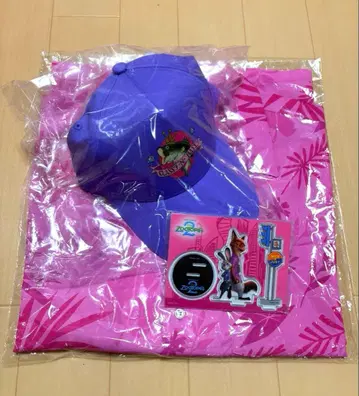 주토피아2 해피 복권 하와이안 셔츠 캡 아크릴 스탠드