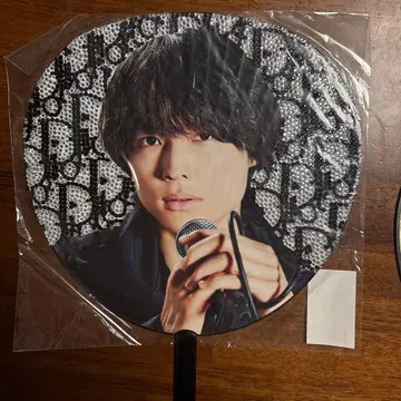 SixTONES 마츠무라 호쿠토 관성의 법칙 데코 부채 VVS 부채 세트