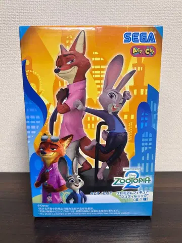 주토피아2 ACT/CUT 프리미엄 피규어 주디 & 닉