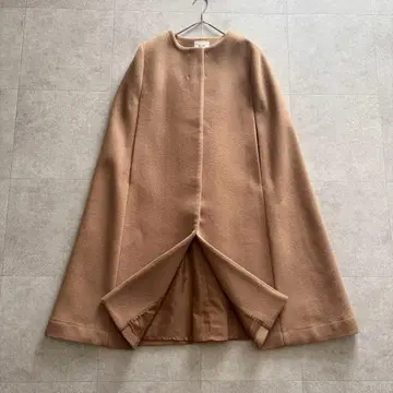 ELLIE 엘리 판초 케이프 코트 카멜