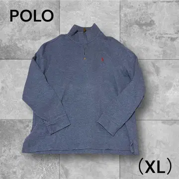 POLO 그레이 집업 트레이닝복 XL