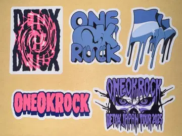 ONE OK ROCK 원오크 DETOX 2025 스티커 세트