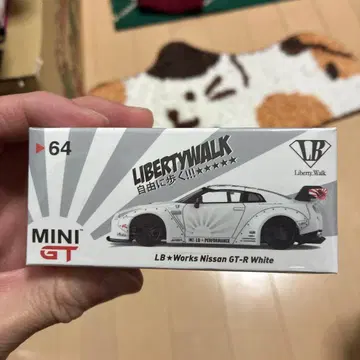 mini gt 64 Nissan GT-R 화이트 1/64