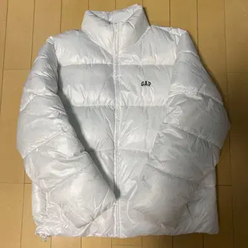 GAP 화이트 다운 자켓 M