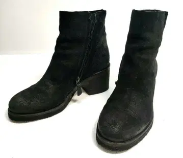 ROBERTO DEL CARLO 스웨이드 부츠 22.5cm~23cm