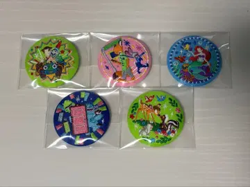 디즈니 자수 캔뱃지 5개 세트