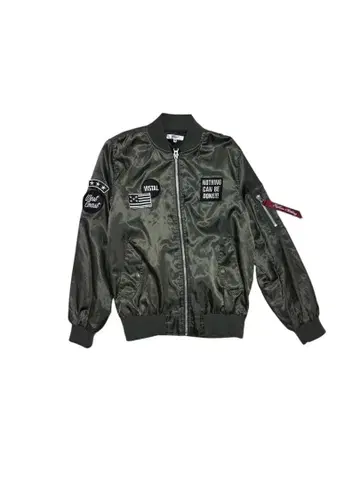 올리브 그린 MA-1 플라이트 자켓